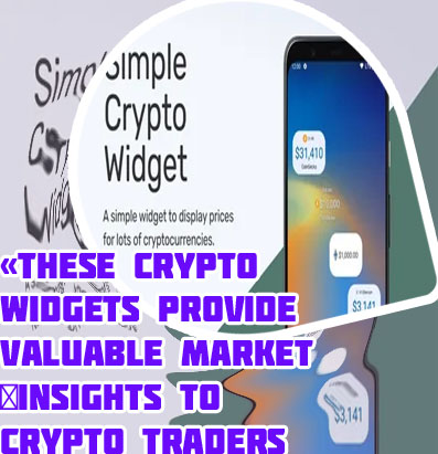 Crypto widget