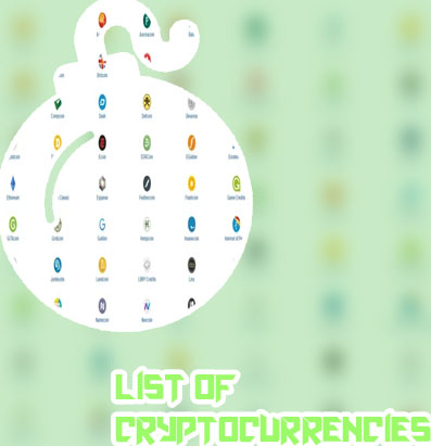 Cryptocurrency names list